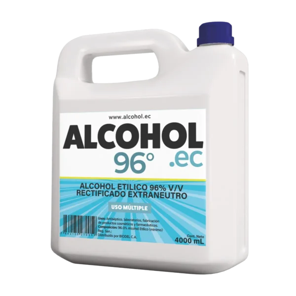 Alcohol etilico 96% galon